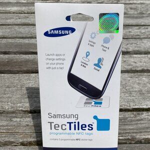 Samsung TecTiles NFC Tags - White and Blue
